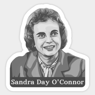 Ladies of the Supreme Court - Sandra Day O'Connor Sticker